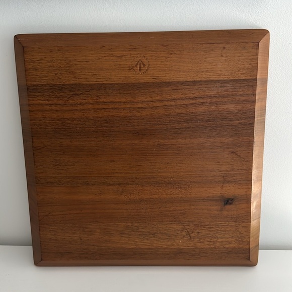 J K Adams Wooden Tray with Recessed Square Design - Picture 5 of 6